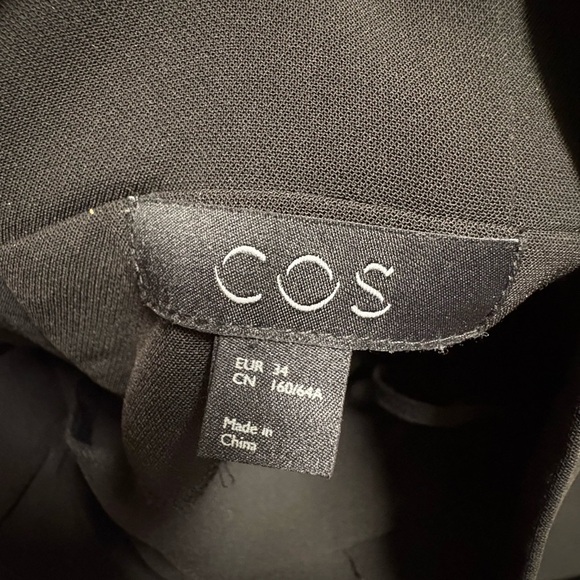 COS collection of style Elegant Black Wide-Leg Pants - Picture 4 of 8